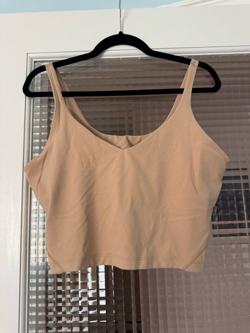 lululemon athletica Nude Align Tank Crop Top - Light Beige